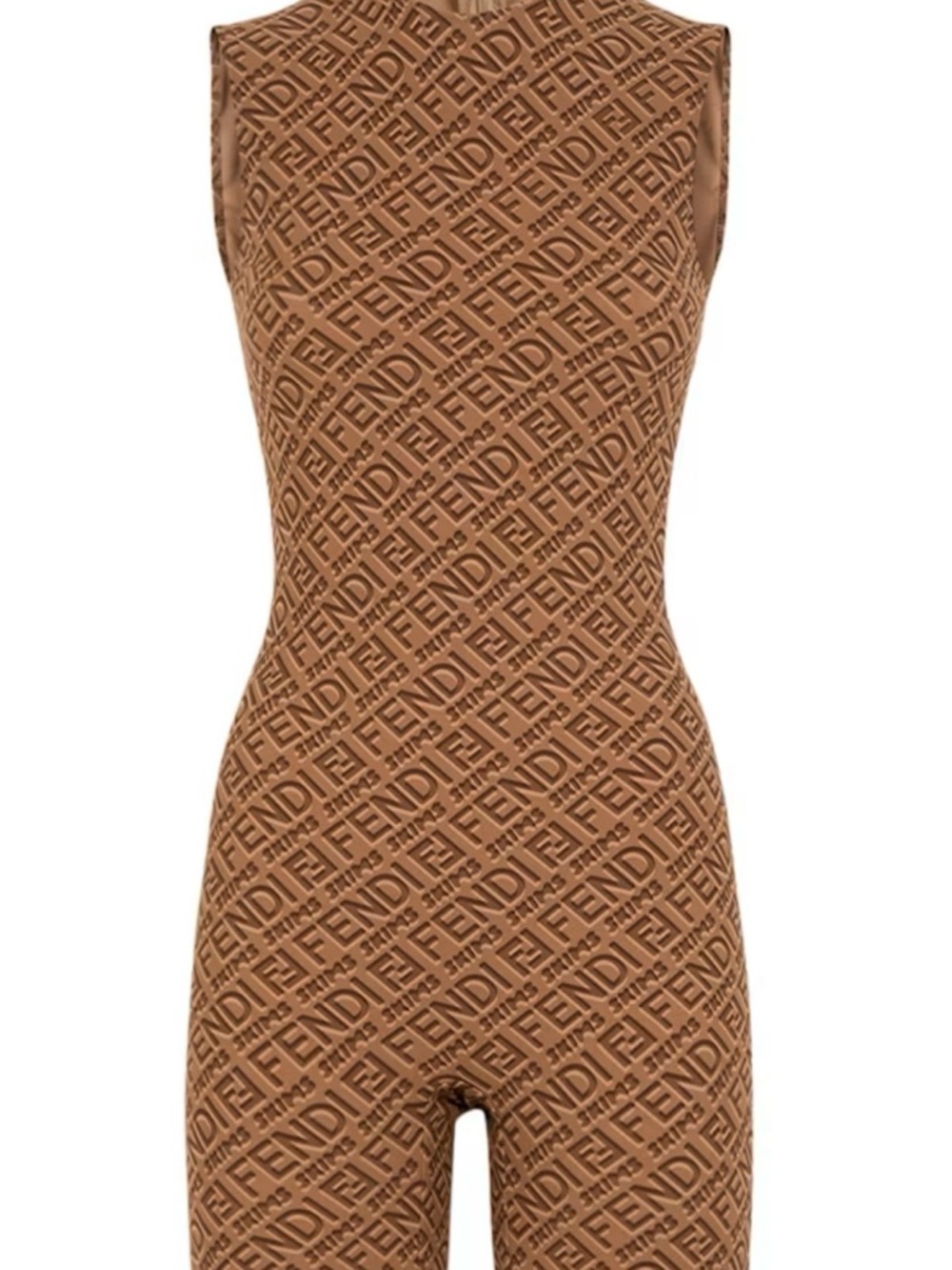 Fendi x SKIMS California Sleeveless Mid Thigh Bodysuit - M - NWT